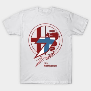 Kimi Raikkonen Alfa Romeo Racing T-Shirt